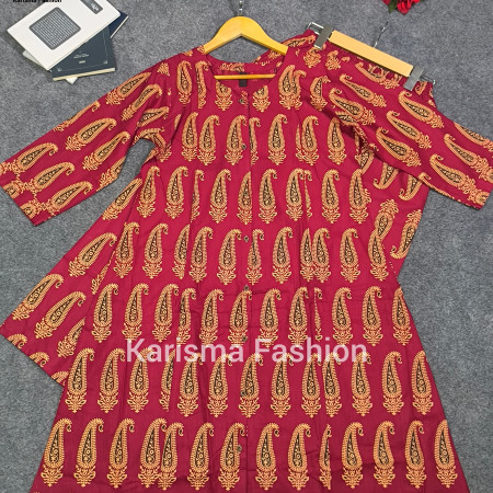 Karisma Printed Work Aarong Cotton 2-Piece Set (A-106)